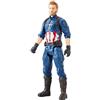 Marvel AVENGERS E1421EL2 Marvel Infinity War Titan Hero Series Capitan America con porta Titan Hero Power FX