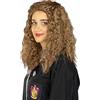 Funidelia | Parrucca di Hermione Granger - Harry Potter per donna Grifondoro, Maghi, Hogwarts - Accessori per Adulto, accessorio per costume - Marroni