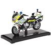 Burago Maisto Modellino moto BMW R 1200. Giocattolo in miniatura Guardia Civile, Polizia, Scala 1/16, Corpo in metallo, Con supporto, Moto, Modellini, Veicolo in miniatura, collezionisti, +3 anni (78063)