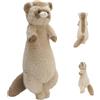 Generico Animale di peluche furetto - 52x20 cm Simpatico peluche confortevole, decorativo abbracciabile | Accessorio multifunzionale per interni auto per divano, ornamento per la casa, camera da