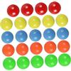 minkissy 100 Palline Colorate in Plastica per Bambini, Piccoli Giochi Educativi di Conteggio e Riconoscimento dei Colori, Leggero Pack da 100 Unitá per Apprendimento Numerico