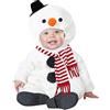 Generico Costume Pupazzo di Neve Olaff Neonato Tutina Unisex Vestito Neonato per Carneval Bambini Pagliaccetto Set Costume da Pupazzo di Neve per Bambino Feste Carneval e Halloween (01-White, 3-6 Months)