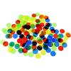 HONMEET 200 Pezzi Chip di Bingo in Plastica Abs da 15mm, Segnalini Colorati Assortiti per Gioco di Bingo e Carnevale, per Apprendimento e Conteggio Colore Casuale