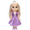 Disney Princess Bambola Principessa Rapunzel 38 cm con bellissimi occhi scintillanti, abito scarpette e tiara, bambine dai 3 anni in su!