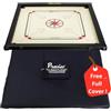 Dr. Sport Carrom Original 6 mm Chroma Excel Set professionale completo brevettato realizzato a mano in India per 4 giocatori dai 9 anni in su