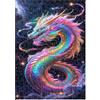ShangShengzi Puzzle 1000 Pezzi Animale Drago Gioco Educativo Puzzle Impossibili Adatto Agli Appassionati di Puzzles Puzzles per Adulti 1000 Pezzi 75x50 cm