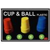 SOLOMAGIA Cups And Balls (Plastic) by Premium Magic - Close-Up Magic - Giochi di Magia