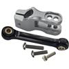 GPM Aluminium 6061-T6 Servo Horn with Tie Rods for Traxxas Unlimited Desert Racer UDR 4X4 85076-4 - 5Pc Set Silver