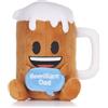 Posh Paws 8 Emoji Beer-Illiant Dad Plush Gift