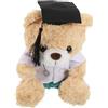 BESTYASH Orsetto Peluche Abito Da Dottore Peluche Per Laureati in Medicina Decorazione e Regali Scolastici