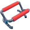 RCXCLXLH Supporto In PVC Per Barche RC - Rack Di Visualizzazione Assorbente Urti Con Imbottitura In Schiuma Per Navi Modellini 45cm+(Red,X-type)