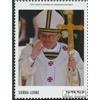 Prophila Collection Sierra Leone della Sierra Leone 5762 (Completa Edizione) MNH ** MNH 2013 Elezioni di Papa Francesco (Francobolli per i Collezionisti) Cristianesimo