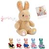 Generic Coniglietto Di Peluche Personalizzato Con Foto Testo, Easter Bunny Peluche Su Misura Come Regali Personalizzati Per Bambini E Adulti A Pasqua Natale E Compleanno, 30cm