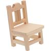 ZUNOXAZ Sgabello in Legno Piccolo Mini Sgabello in Legno Per Casa Delle Bambole Mobili in Miniatura Per Decorazione Di Interni e Allestimenti Di Ambienti in Scala