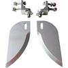 FYWYVIY Coltello ad acqua da 82 mm in lega di alluminio for barche RC - Coltello ad acqua for barche a benzina - Coltello ad acqua ausiliario for rotazione ad alta velocità - Accessorio for modello di barca