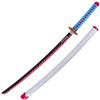 AMONT | Katana Mitsuri Kanroji Bamboo 970 mm | Replica decorativa da esposizione, cosplay, collezione anime senza cuciture, materiale in bambù | EYM