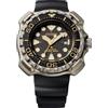 Citizen Orologio analogico da uomo Eco-Drive con elastico Promaster Marine, nero/grigio, misura unica, cinghia