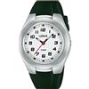 Lorus Orologio analogico al quarzo unisex con cinturino in silicone, Verde - RRX85GX9
