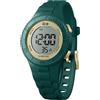 Ice-Watch - ICE digit Verdigris gold - Orologio verde da Bambini (Unisex) con Cinturino in plastica - 021619 (Small)