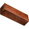 Holibanna Scatola Per Orologi in Legno Marrone Serratura Custodia Per Orologi Divisa Supporto Protettivo Design e Funzionale Organizzazione Per Camera Da Letto