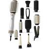 SMART-J SMART·J Spazzola Multifunzione 11 in 1 - Styler Donna ad Aria Calda con Accessori Intercambiabili per Liscio, Volume e Onde - Spazzola Asciugacapelli Professionale 700W con Beauty Case Inclusa