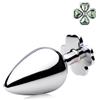 NURCIX Spina anale Nuovo plug anale di piccole dimensioni Leaf Clover Butt plug anale in metallo colore perline palla uova giocattolo del sesso