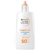 Garnier Super UV Anti Dark Spots & Anti Pollution Face Fluid SPF50+ 40ml, With Hyaluronic Acid & Vitamin E, High SPF Protection, Non Greasy Formula