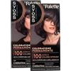 FEI FAN Colorazione Permanente, Fino a 100 Giorni Di Colore Intenso, Con Cheratina. 100% Di Copertura Dei Capelli Bianchi (1_4 NERO BLU, 2 Unità)