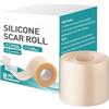 Generico Fogli di cicatrici in silicone, nastro per il viso in silicone per la guarigione delle cicatrici da ustioni - Strisce di riparazione della guarigione veloce Provazioni di bellezza
