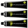 L'Oréal Professionnel Paris L'oreal Paris Inoa Tintura nera per capelli senza ammoniaca, 3 confezioni da 60 ml