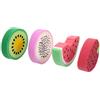 HEALLILY 4Pcs di Frutta Spugna Da Bagno A Forma di Cartone Animato Costume Da Bagno Scrubber Spugna Viso Corpo di Lavaggio Spugna Asciugamano per I Bambini Adulti