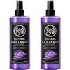 RedOne Aftershave Natural Barber Spray Cologne - Undulation 2 x 400 ml | Profumo di lunga durata | Prodotto di cura Premium | 2 pezzi