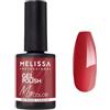 Melissa Professional Melissa Smalto Gel Semi-Permanente Rosso Caracas - Kit Professionale 9ml, UV/LED, Soak Off, Alta Coprenza e Lunga Durata