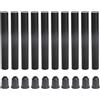 Tomotato Tubi Mascara Vuoti, Ricaricabili 4ml Contenitore Plastica Portatile con Pennello Morbido per Viaggio, Trucco Quotidiano, 10 Pezzi