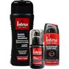 FEI FAN SET POUR HOMME: Bagno Doccia Shampoo Energizzante, Taurine Complex ENERGY POWER 500ml + Deodorante ENERGY POWER, Efficacia 24h 150ml + Gel Crema IDRATANTE Per Viso e Barba 100ml