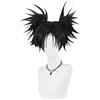 Ubaywey Anime JJK Kirara Hoshi Cosplay Parrucca con Bangs Capelli Maki Zenin Parrucche Costume Accessori (Nero)