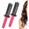 ANKROYU Utensile per Arricciare, Cingolo Ad Aria, Cingolo per Arricciare, Ferro Portatile Non Scivoloso, Pettine per Capelli, Pettine per Utensili per Arricciare