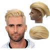 N.L.W. N.L.W 360 Parrucche di Pizzo Pieno Full Lace Parrucca Uomo per Afro Uomini Sistema di Sostituzione dei Capelli Protesi Capelli Uomo 8×10 Pollici Pelle Sottile 0.04mm Spessore Parrucche (613)