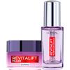 L'Oreal Paris L'Oréal Paris Revitalift Filler Trattamento Anti-Rughe Rivolumizzante Giorno Crema Viso con Acido Ialuronico + Revitalift Siero Contorno Occhi Effetto Rinfrescante con Caffeina da 20ml - 2 Prodotti
