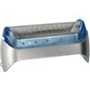 vhbw lamina di rasatura sostituisce Braun 20S per rasoio elettrico - con supporto, argentato/blu