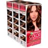 Garnier Color Sensation Colorazione Permanente in Crema Lunga Durata con Olio di Rosa Copre il 100% dei Capelli Bianchi Colore 5.0 Castano Chiaro - 3 Tinte
