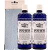 FEI FAN Tonico Rinfrescante ACQUA DISTILLATA ALLE ROSE 300ml (2 Flaconi) + Fascia Per Capelli (Colori Assortiti)