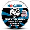 NO GUNK 100% Natural Hair Styling Cream For Men - Tenuta Fissa - Finitura Opaca - Ingredienti Naturali e Biologici - Funky Flex Cream (Originale, 50g)
