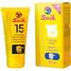Snik FIRST CLASS CREAM | Crema Solare Viso Professionale Montagna, Sci, Sport Estremi | Esposizione Prolungata al Sole | BIOLOGICA con CAROTENE | SPF 15 Protezione Media UVA+UVB | Tubetto 50 ml.