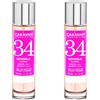 CARAVAN FRAGANCIAS Set di 2 profumi da donna Caravan n. 34-150 ml.