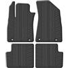 Gledring Tappetini in Gomma Compatibile con MG ZS 2017- escl. EV (Automatico) (Profilo T 4-Parti)