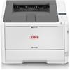 Oki Stampante Laser Oki B432dn monocromatica A4 ethernet Bianco Grigio [45762012]