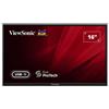 Viewsonic Monitor Led 15.6" Viewsonic VA1650 Full HD 1920x1080p/7ms/classe E/Nero [VA1650]