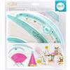 We R Memory Keepers American Crafts Tools DIY Party Board, Multi Colour, 1