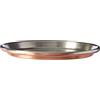 Vigor No marca Vigor Blinky 94080-30 Teglia Rame Stagnato, Tonda, Bordo da 3 cm, Diametro 30 cm